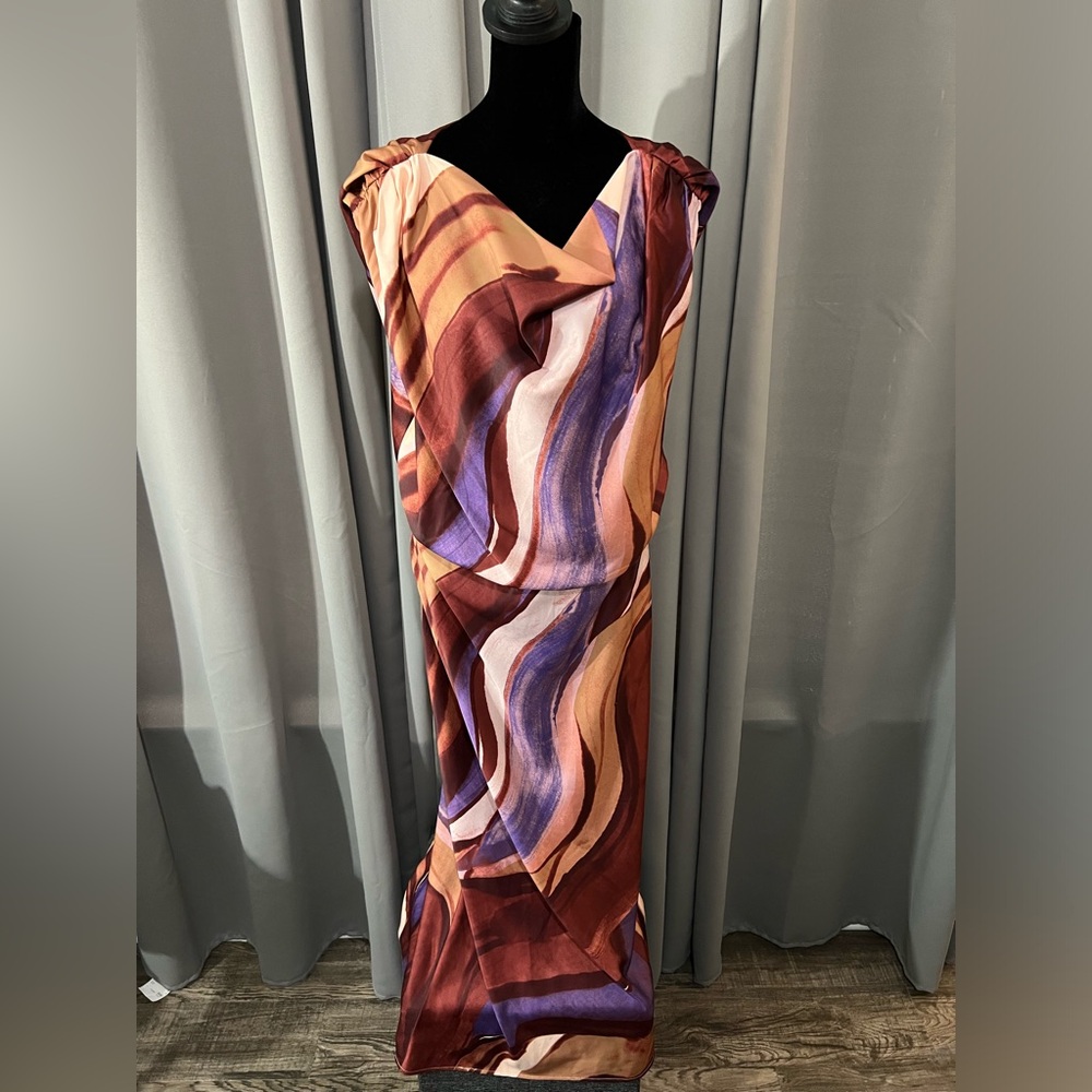 Banana Republic Abstract Maxi Evening Dress